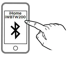 iHOME Timebase Pro+ Bluetooth Speaker + Triple Charging User Guide - Connecting to Bluetooth