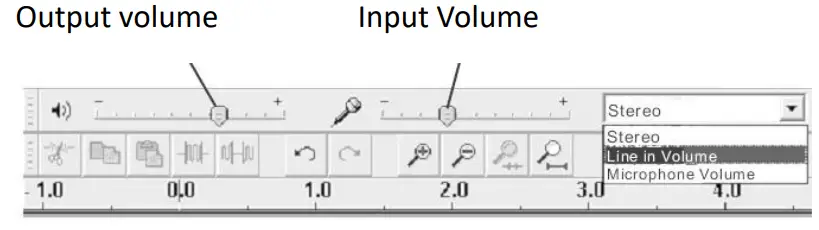 Lenco Turntable with Bluetooth Transmission - input volume