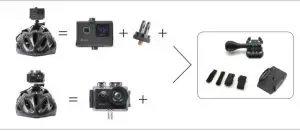 FIG 21 MOUNTING YOUR CAMERA