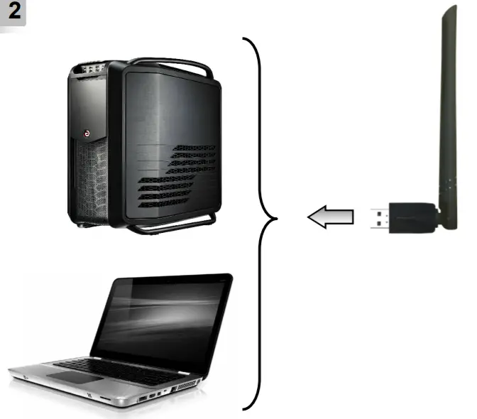 gembird WNP-UA1300P-01 High Power Dual-Band -figure 1
