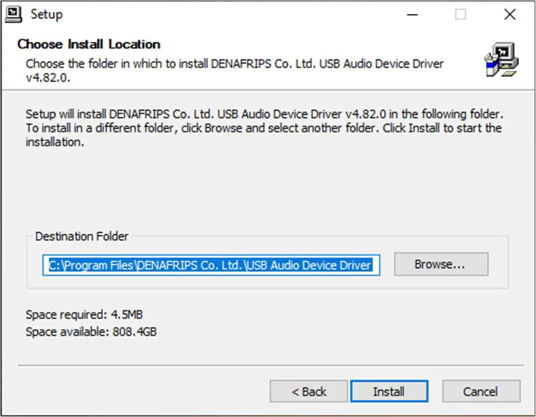 DENAFRIPS GAIA DDC USB Digital Interface Player - Installation Guide 2