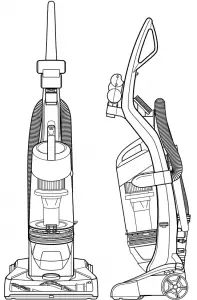 Bissell 18252 Series CleanView Rewind Plus Vacuum
