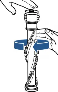Cleaning Brush and Belt Instructions