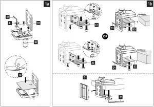 hama Monitor Arm - fig