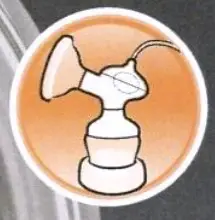 a close up of a logo