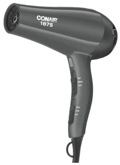 CONAIR 121ND Ionic Ceramic Shine Styler Hair Dryer -FIGURE 1