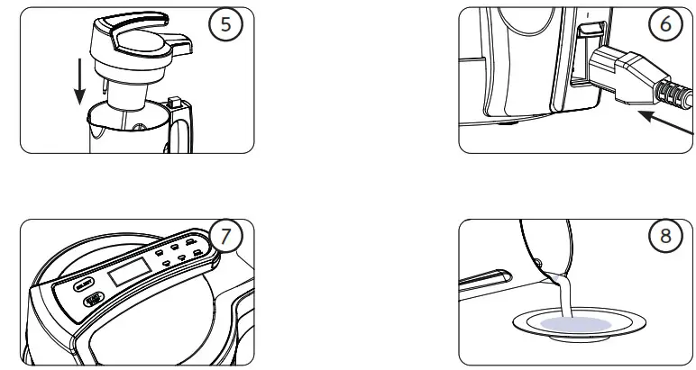 DOMO DO705BL Soup Maker 2- programme 2