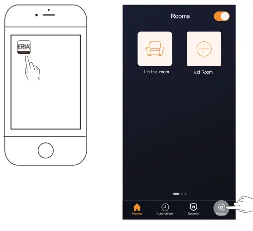 ADUROSMART 81823 ERIA Wireless Motion Sensor- App