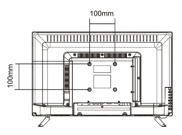 Norcent D236H19 A I 24 Inch LED HD TV - Wall Mounting