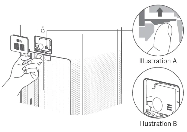 Cleaning the laser particle sensor