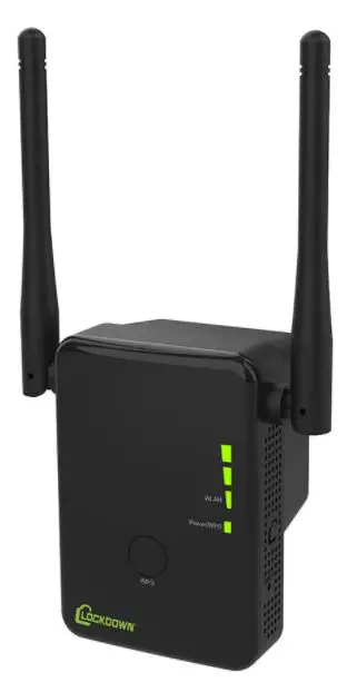 LOCKDOWN 1147649 Wi-Fi Range Extender