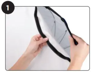 Westcott Manny Ortiz Beauty Dish Switch - Attaching Diffusion Fabric