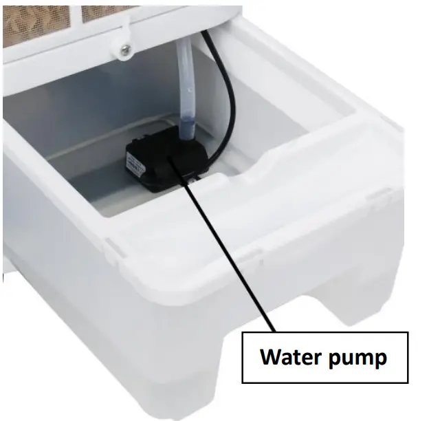 emerio AC 125507 FSL 600 Air Cooler - cooling pad