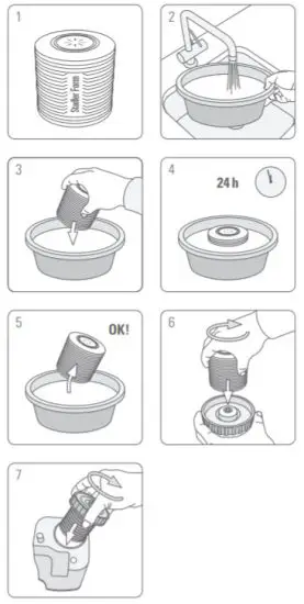 wilfa SB 001 Ben Stadler Form - SOAK CARTRDIGE