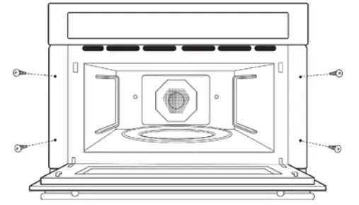 MONOGRAM ZSB9232NSS 240V 30 Inch Advantium - INSTALL MOUNTING