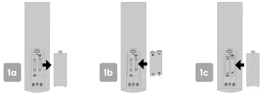 kogan 55” SMART HDR 4K LED TV - Remote control assembly