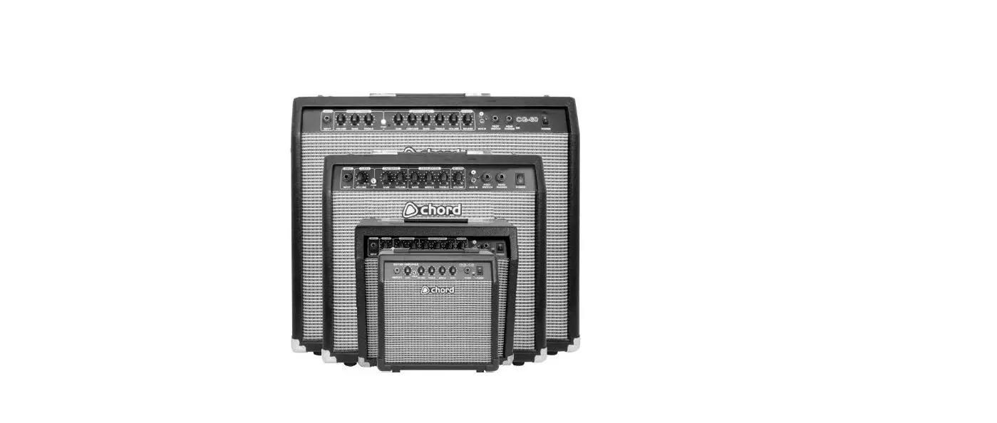 Chord Cg-10 - 173.044uk Cg Series Guitar Amplifiers User Manual