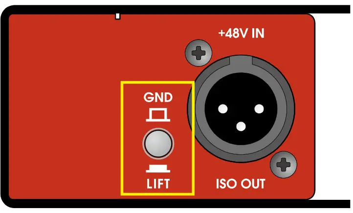 UNiKA PRO148 Pro Series Audio Interface Single Active Direct Box - LOOP NOISE
