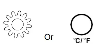 Lifeplus GD9315BCW 5JA Infrared Wood Cabinet Heater - Setting Desired Temperature 3