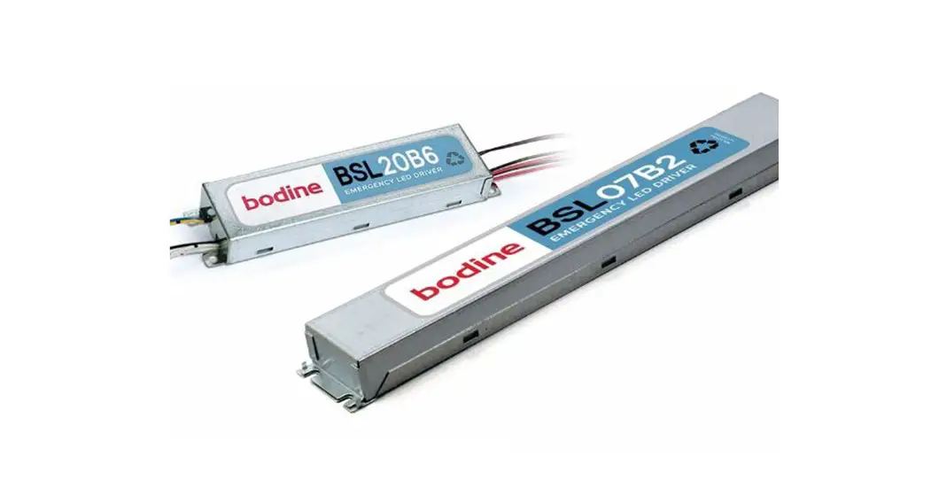 Bodine Bsl07 Self-testing Emergency Led Driver Instruction Manual Bodine Bsl07 Self-testing Emergency Led Driver Instruction Manual