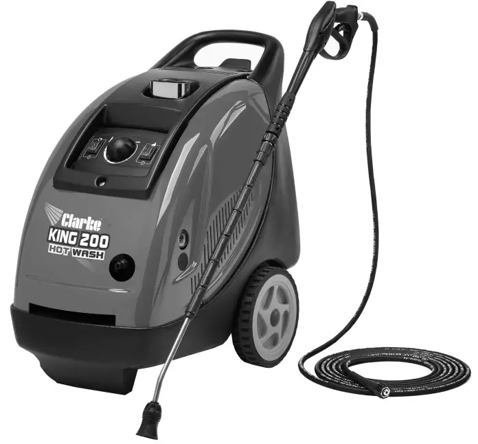Clarke KING 200 Professional High Pressure Hot Washer - cover