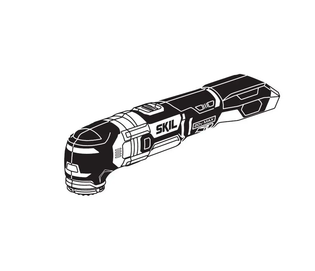 Skil Os593001 Oscillating Multitool Bare Tool Owner's Manual