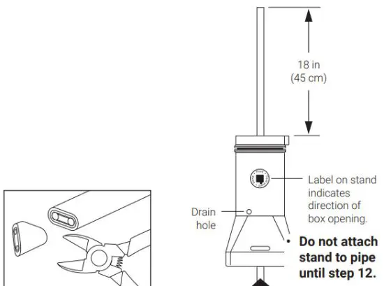 nVent JBS 100 L A Single Entry Power Connection with Junction Box - Heating cable types 2