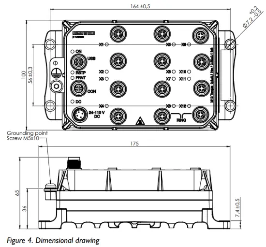 westermo Viper 12A Series 12 Port Ethernet M12 switches - fig2