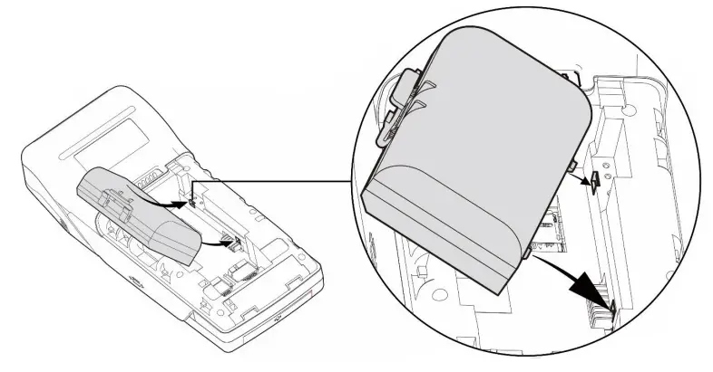 CASTLES TECHNOLOGY SATURN1000 S1F2 MOB POS Terminal - stop 1