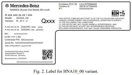 Continental HNA10 Telematics Control Unit - Lambing 2