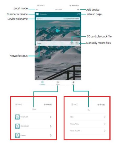 SUNSKY RD03 1080P HD WiFi Surveillance Camera Recorder Pen with Clip 7