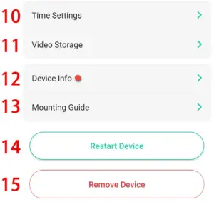 Camera Settings 10 15