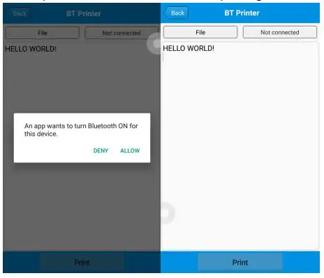 CHAINWAY C66 Mobile Data Terminal - Bluetooth