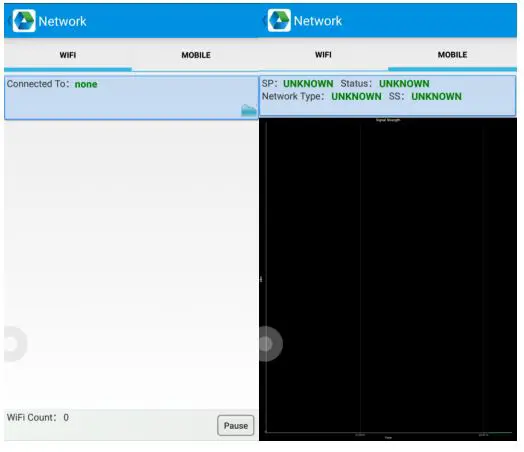 CHAINWAY C66 Mobile Data Terminal - Network