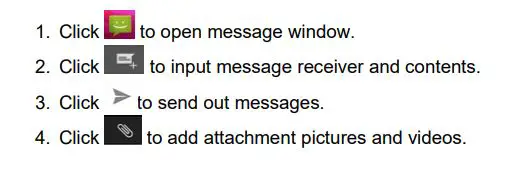 CHAINWAY C66 Mobile Data Terminal - SMS and MMS