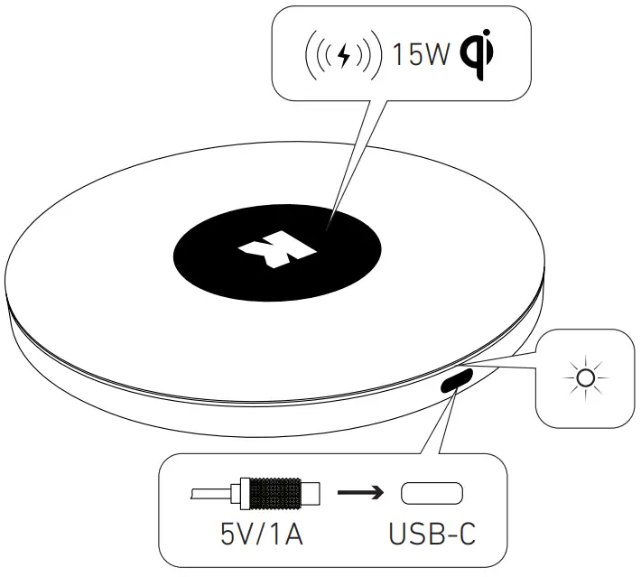 KREA FUNK wiCHARGE II Phone Charger-fig1