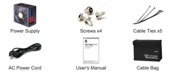 ZALMAN Watttera Series Power Supply Units 700W - fig