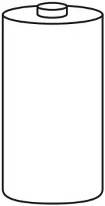 D-Cell Alkaline Battery