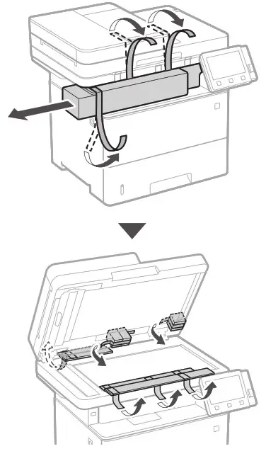 Canon MF550 Series MF553DW i SENSYS Multifunction Printers - Checking the Items 4