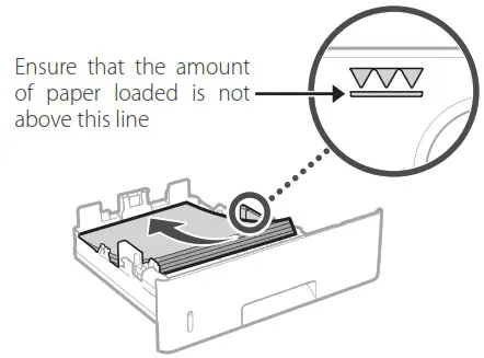 Canon MF550 Series MF553DW i SENSYS Multifunction Printers - Loading Paper 2