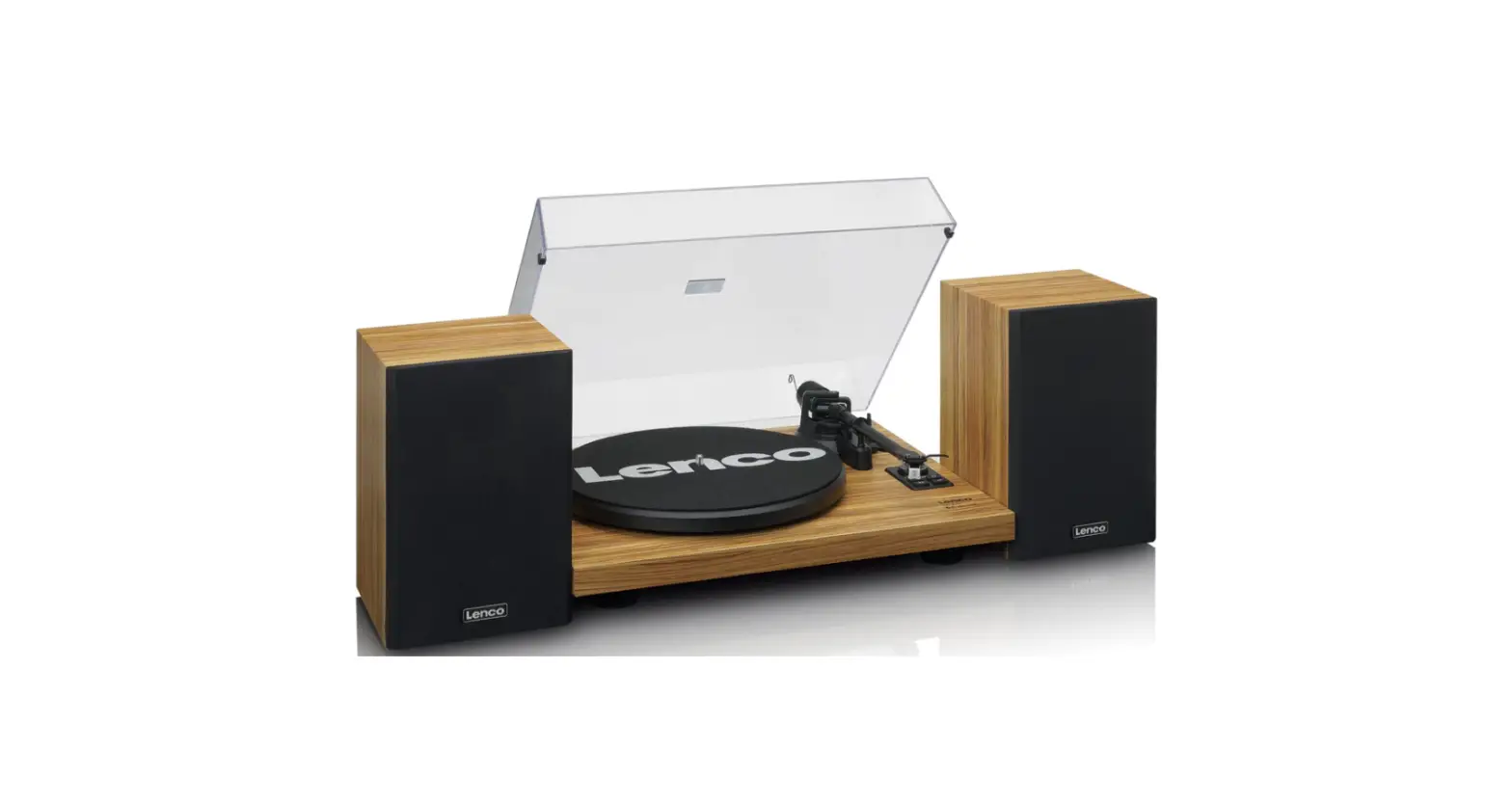 Lenco Ls-500 Turntable With Built-in Amplifier Bluetooth And Speakers User Manual