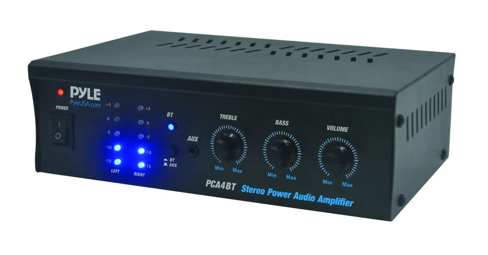 Pyle Wireless Bt Streaming Desktop Amplifier User Manual