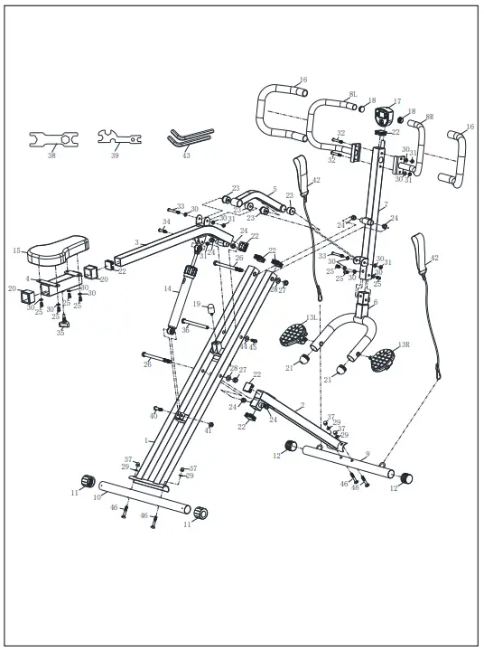 SUNNY-Health-Fitness-SF-A020052-Squat-Exercise-Trainer-Fig2