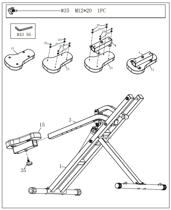 SUNNY-Health-Fitness-SF-A020052-Squat-Exercise-Trainer-Fig6