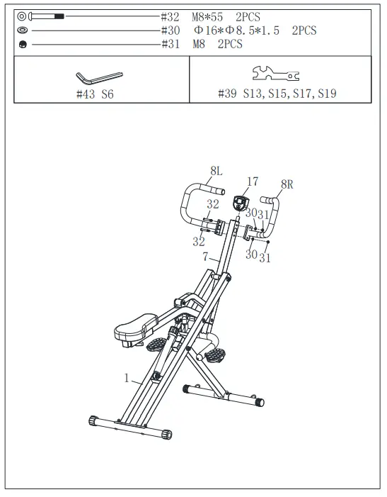 SUNNY-Health-Fitness-SF-A020052-Squat-Exercise-Trainer-Fig9