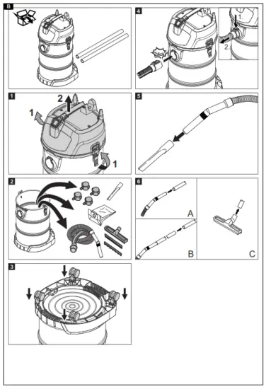 KARCHER NT 20 Wet and Dry Vacuum Cleaner - fig 1