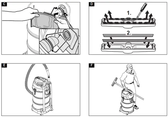 KARCHER NT 20 Wet and Dry Vacuum Cleaner - fig 2