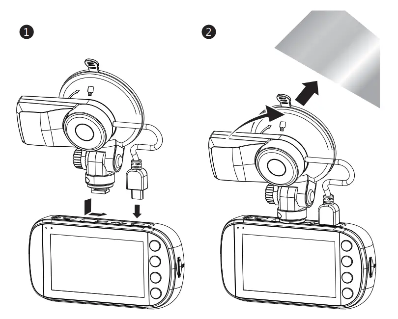 Z-EDGE Z3D Dash Cam Dual Cameras on a Budget - Recording Screen 4