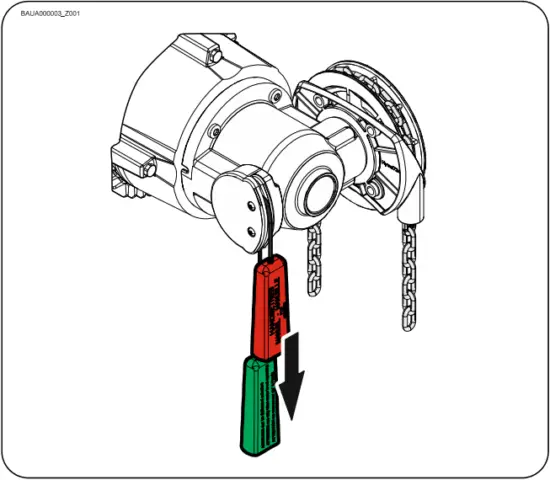 GFA KE 20.24-4000 - hand chain operator