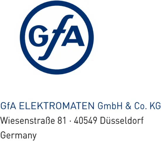 GFA logo with address